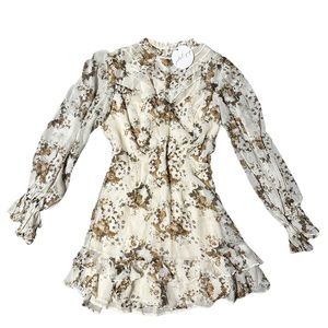 Petal & Pup - Lea Floral Long Sleeve Mini Dress